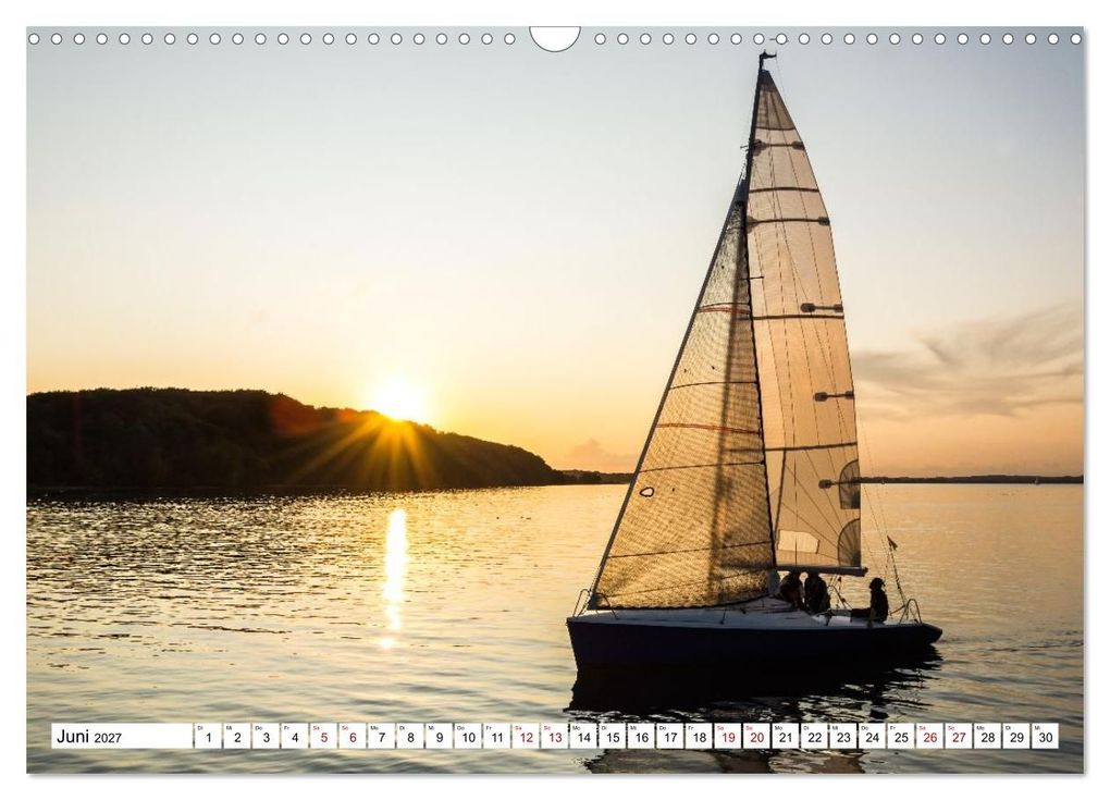 Weitere Ansicht: Faszination Segeln - An der Flensburger Förde (Wandkalender 2027 DIN A3 quer), CALVENDO Monatskalender | Calvendo, fotosvonlucke