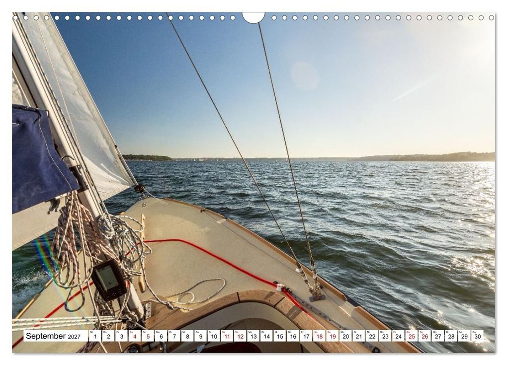 Weitere Ansicht: Faszination Segeln - An der Flensburger Förde (Wandkalender 2027 DIN A3 quer), CALVENDO Monatskalender | Calvendo, fotosvonlucke