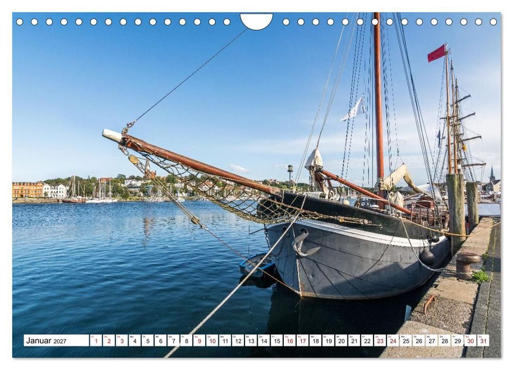 Weitere Ansicht: Faszination Segeln - An der Flensburger Förde (Wandkalender 2027 DIN A4 quer), CALVENDO Monatskalender | Calvendo, fotosvonlucke