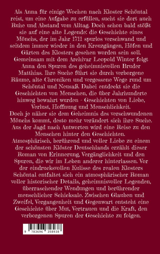 Weitere Ansicht: Der Mönch von Kloster Schöntal | Jörg Polster