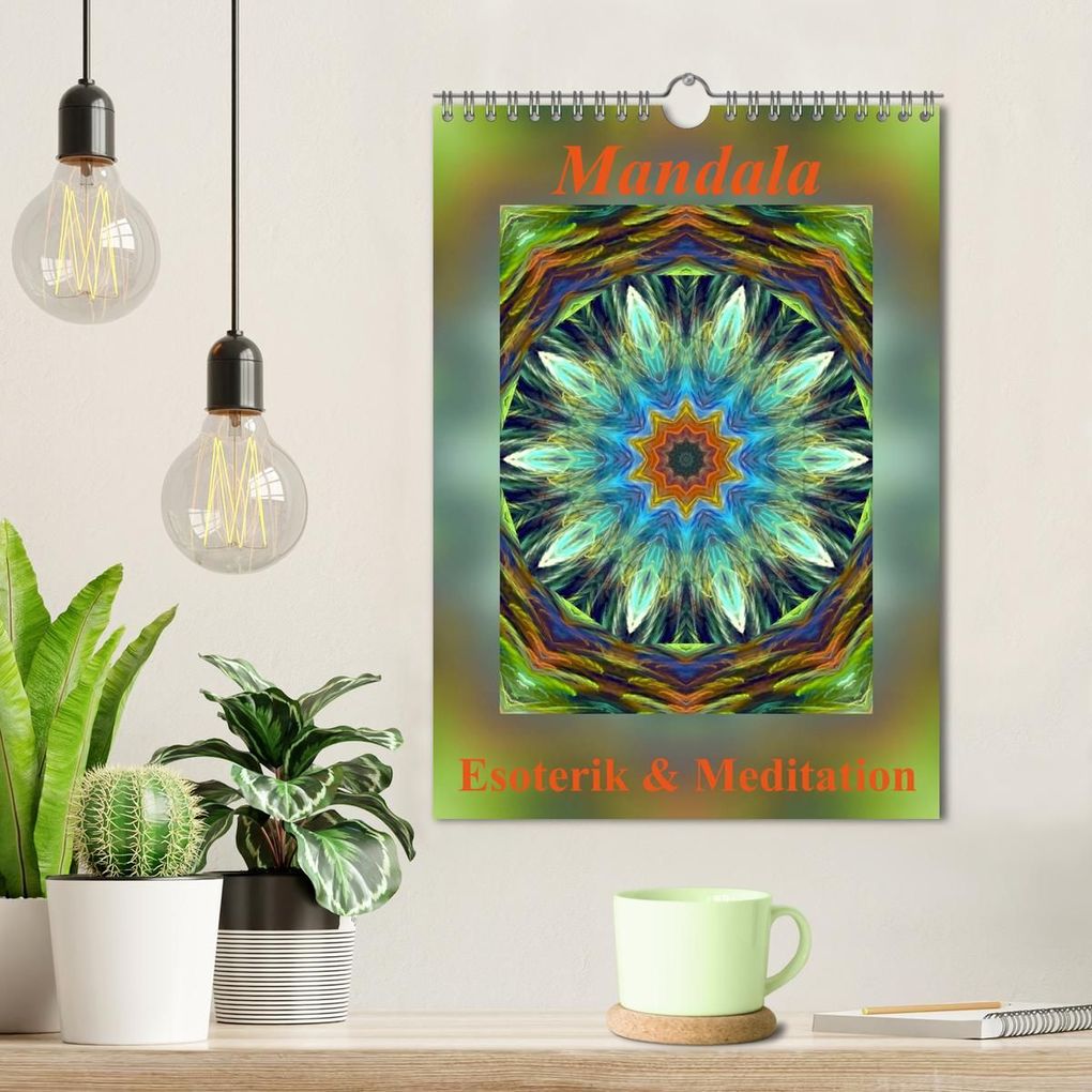 Weitere Ansicht: Mandala - Esoterik & Meditation (Wandkalender 2027 DIN A4 hoch), CALVENDO Monatskalender | Art-Motiva Art-Motiva, Calvendo, Art-Motiva