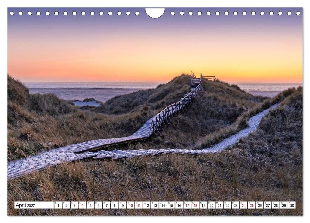 Weitere Ansicht: Schleswig-Holstein - Momente zwischen den Meeren (Wandkalender 2027 DIN A4 quer), CALVENDO Monatskalender | Ulla Moswald, Calvendo