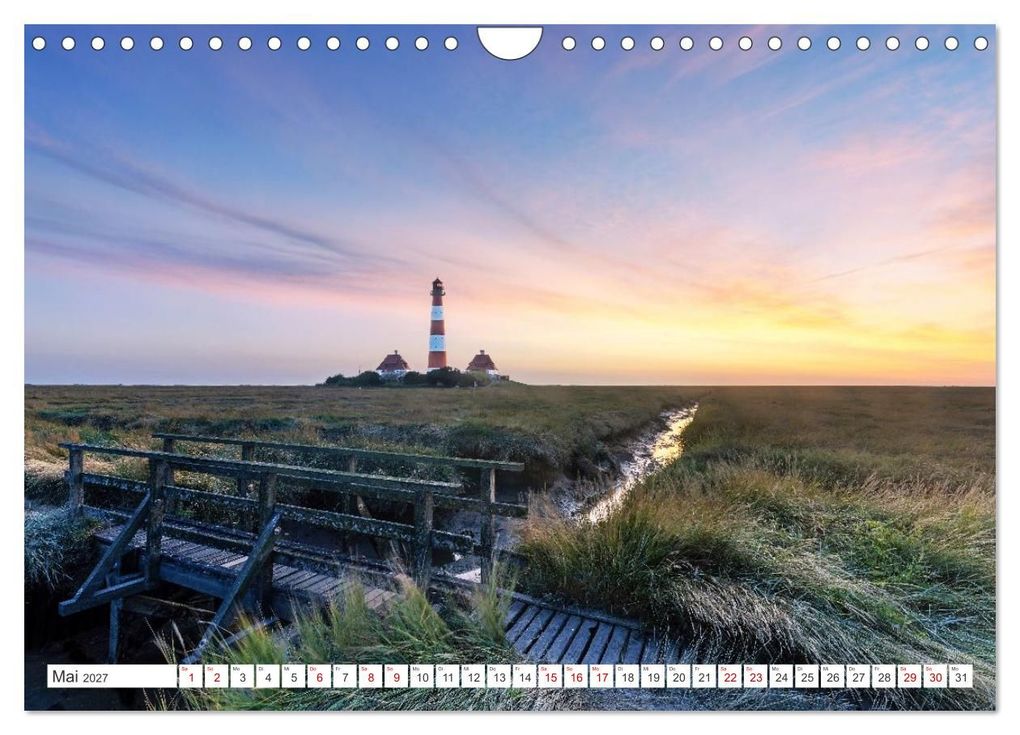 Weitere Ansicht: Schleswig-Holstein - Momente zwischen den Meeren (Wandkalender 2027 DIN A4 quer), CALVENDO Monatskalender | Ulla Moswald, Calvendo