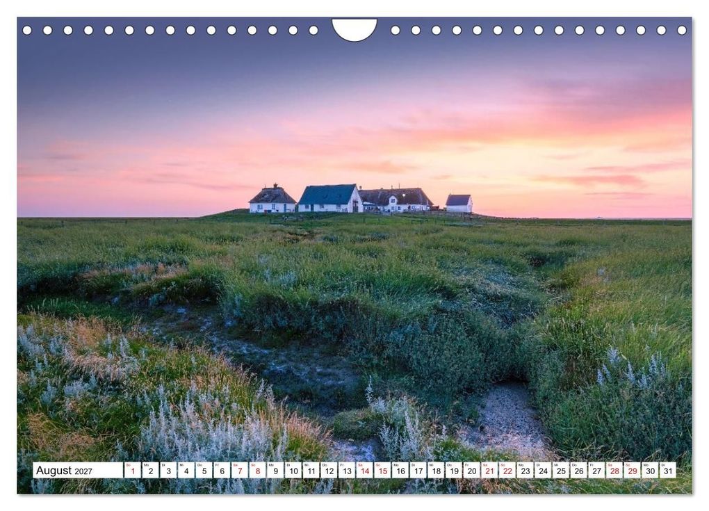 Weitere Ansicht: Schleswig-Holstein - Momente zwischen den Meeren (Wandkalender 2027 DIN A4 quer), CALVENDO Monatskalender | Ulla Moswald, Calvendo