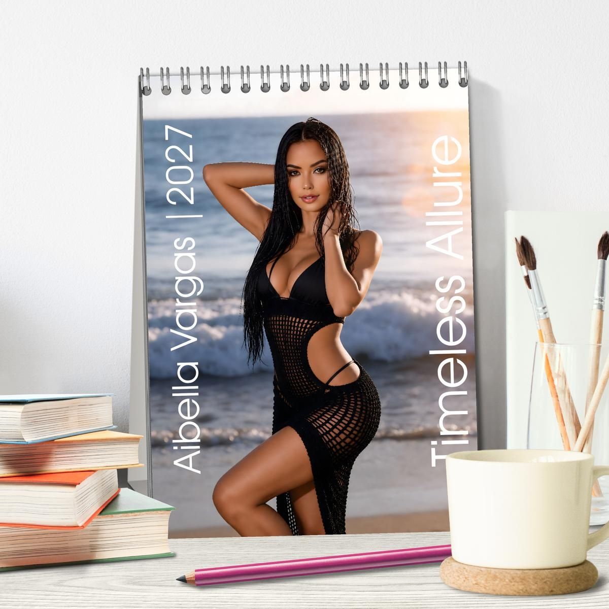 Weitere Ansicht: Timeless Allure - Aibella Vargas 2027 (Tischkalender 2027 DIN A5 hoch), CALVENDO Monatskalender | Aibella Vargas, Calvendo