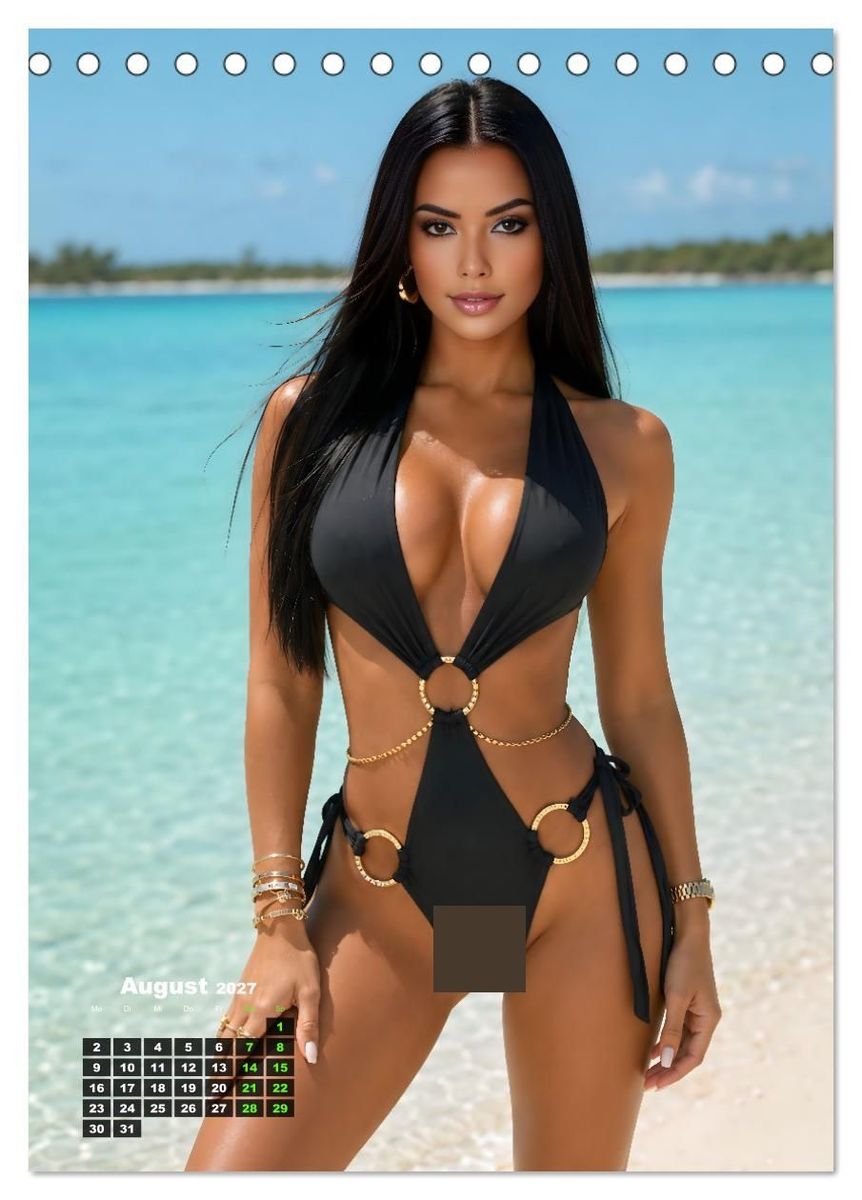 Weitere Ansicht: Timeless Allure - Aibella Vargas 2027 (Tischkalender 2027 DIN A5 hoch), CALVENDO Monatskalender | Aibella Vargas, Calvendo