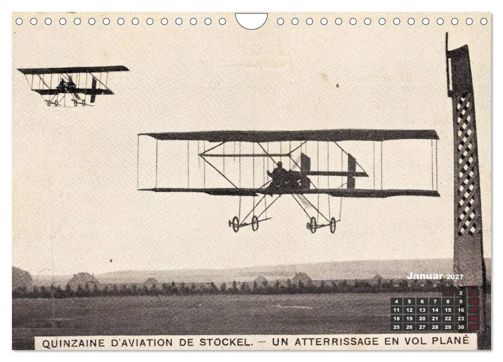 Weitere Ansicht: Doppeldecker entdeckt auf historischen Postkarten (Wandkalender 2027 DIN A4 quer), CALVENDO Monatskalender | Calvendo, Calvendo Calvendo