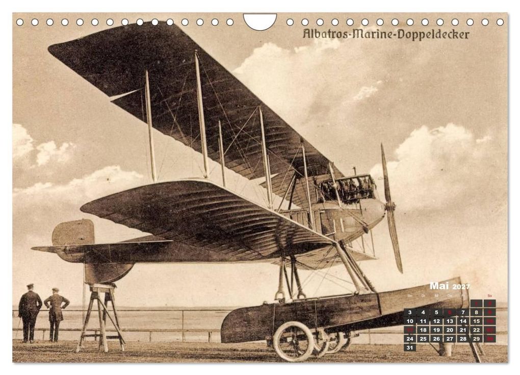 Weitere Ansicht: Doppeldecker entdeckt auf historischen Postkarten (Wandkalender 2027 DIN A4 quer), CALVENDO Monatskalender | Calvendo, Calvendo Calvendo