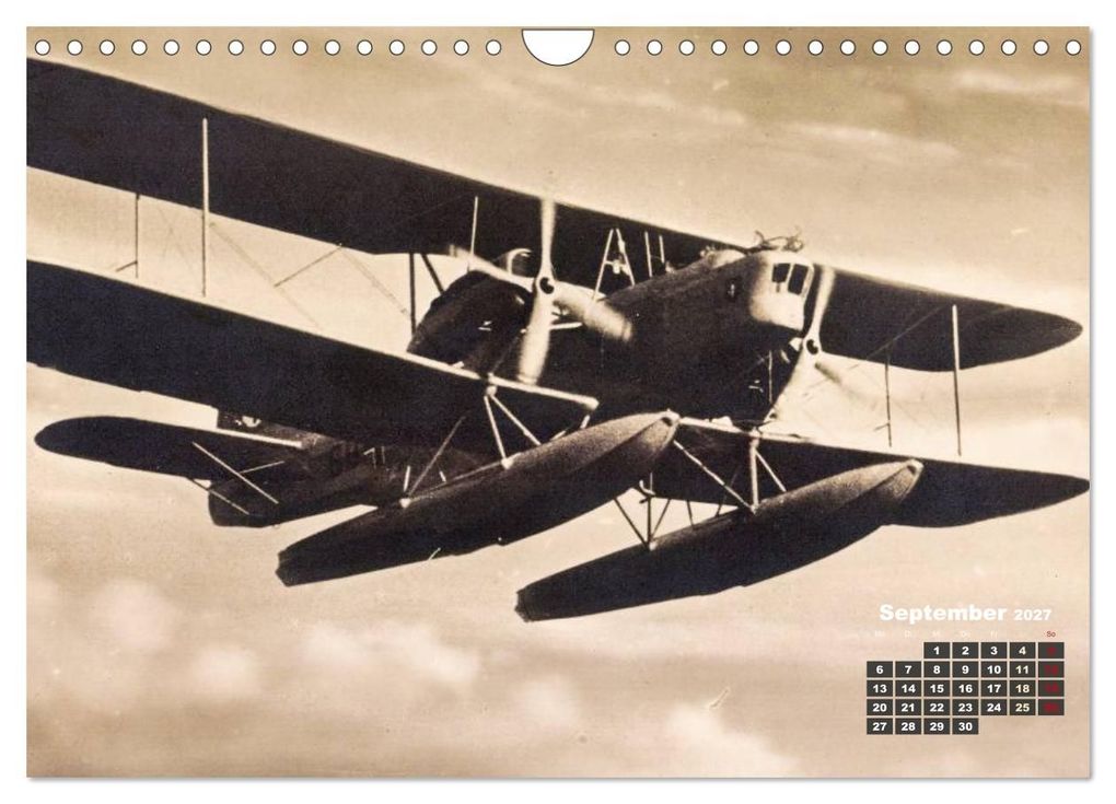 Weitere Ansicht: Doppeldecker entdeckt auf historischen Postkarten (Wandkalender 2027 DIN A4 quer), CALVENDO Monatskalender | Calvendo, Calvendo Calvendo