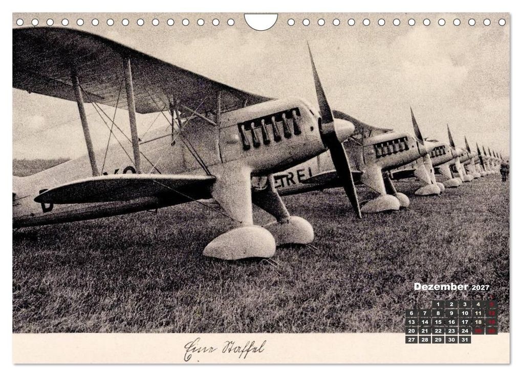 Weitere Ansicht: Doppeldecker entdeckt auf historischen Postkarten (Wandkalender 2027 DIN A4 quer), CALVENDO Monatskalender | Calvendo, Calvendo Calvendo