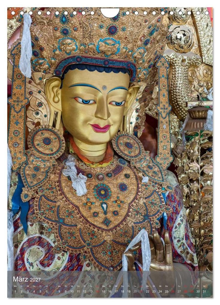 Weitere Ansicht: Buddha - Harmonie und Gelassenheit (Wandkalender 2027 DIN A4 hoch), CALVENDO Monatskalender | Calvendo, BuddhaART, BuddhaART BuddhaART