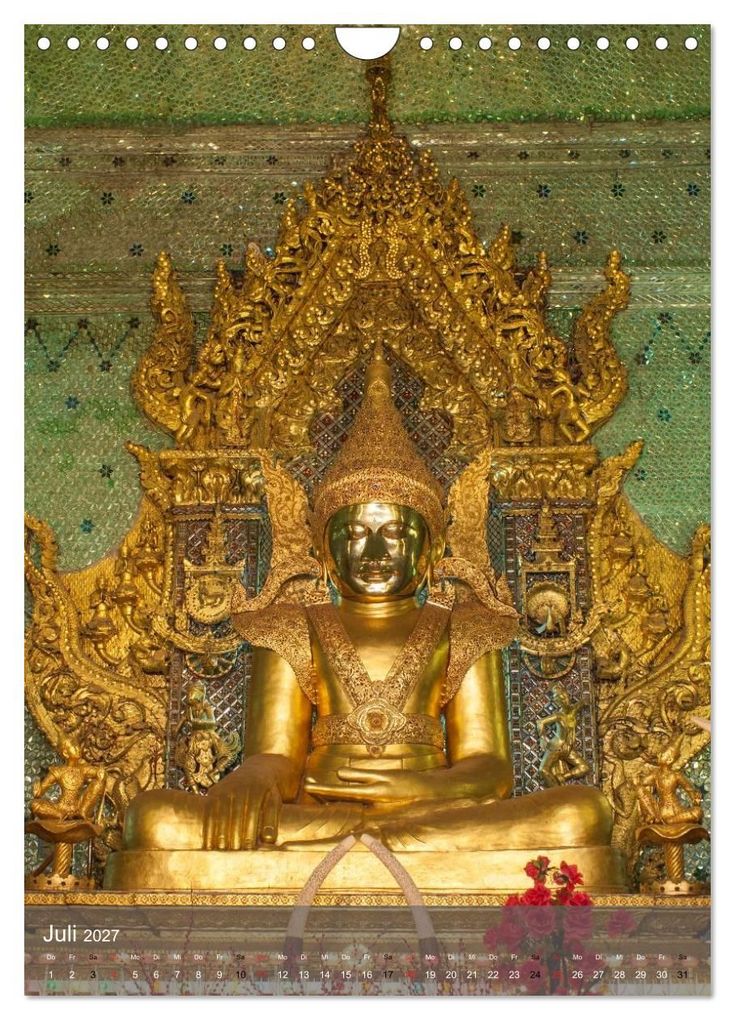 Weitere Ansicht: Buddha - Harmonie und Gelassenheit (Wandkalender 2027 DIN A4 hoch), CALVENDO Monatskalender | Calvendo, BuddhaART, BuddhaART BuddhaART