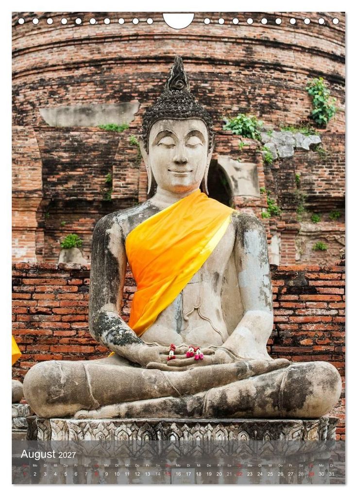 Weitere Ansicht: Buddha - Harmonie und Gelassenheit (Wandkalender 2027 DIN A4 hoch), CALVENDO Monatskalender | Calvendo, BuddhaART, BuddhaART BuddhaART