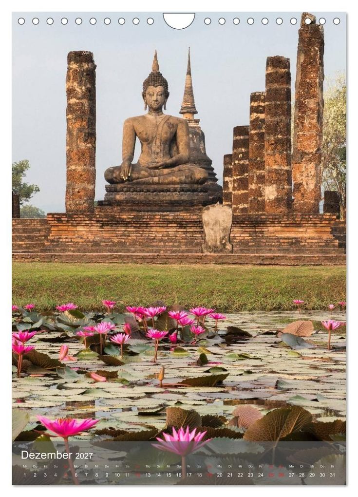 Weitere Ansicht: Buddha - Harmonie und Gelassenheit (Wandkalender 2027 DIN A4 hoch), CALVENDO Monatskalender | Calvendo, BuddhaART, BuddhaART BuddhaART