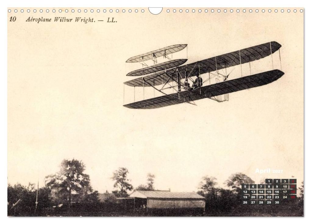 Weitere Ansicht: Doppeldecker entdeckt auf historischen Postkarten (Wandkalender 2027 DIN A3 quer), CALVENDO Monatskalender | Calvendo