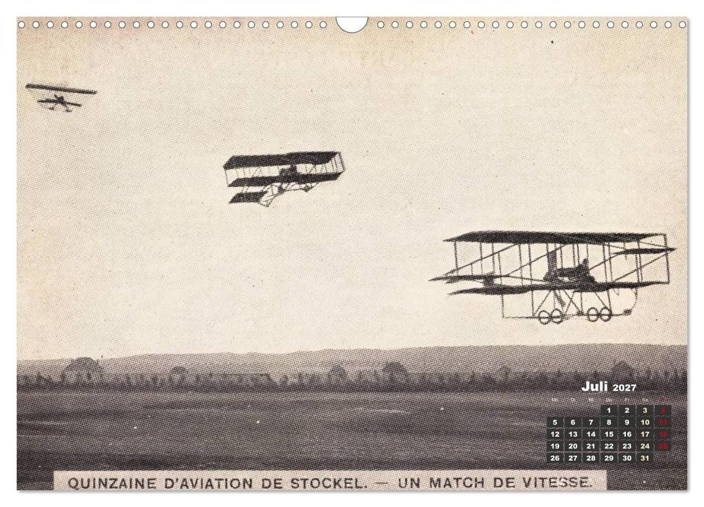 Weitere Ansicht: Doppeldecker entdeckt auf historischen Postkarten (Wandkalender 2027 DIN A3 quer), CALVENDO Monatskalender | Calvendo