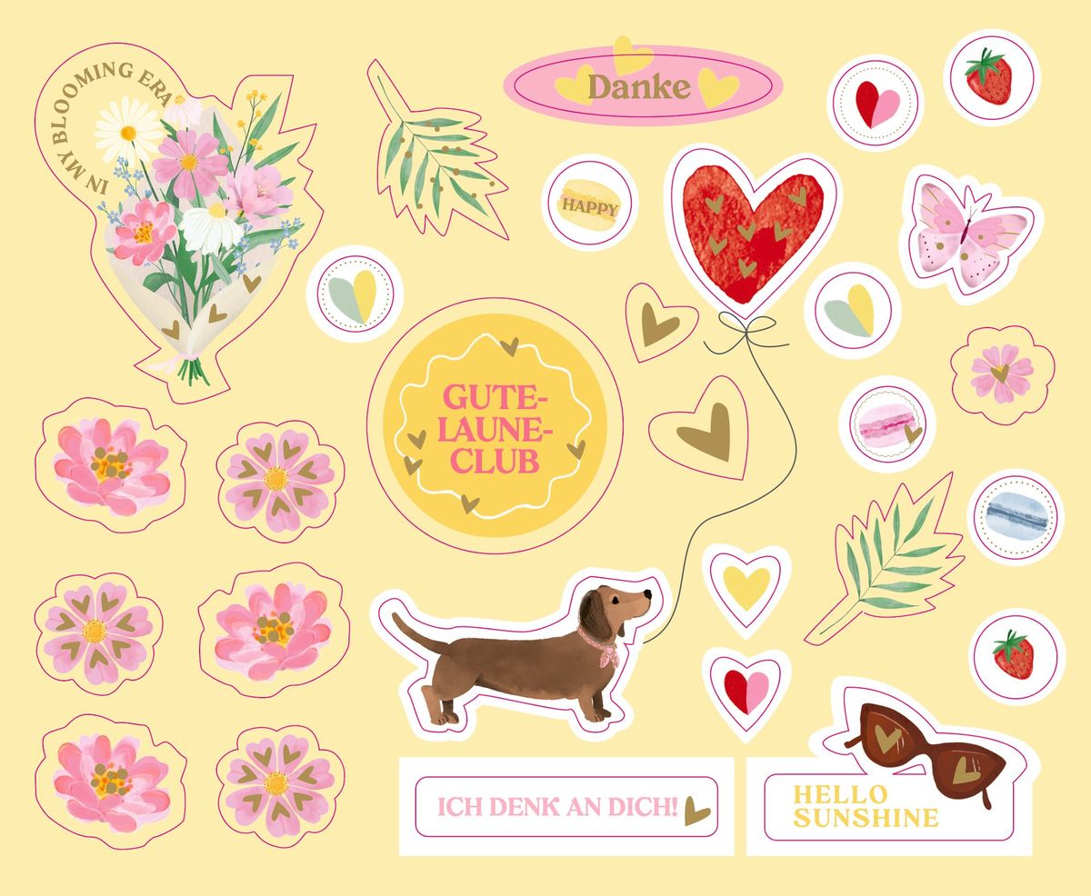 Weitere Ansicht: Stickerbuch - Sticker und Etiketten