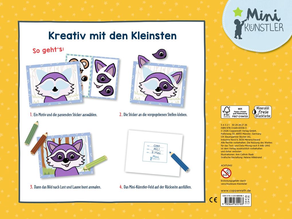 Weitere Ansicht: Mein erstes Sticker-Bastelbuch