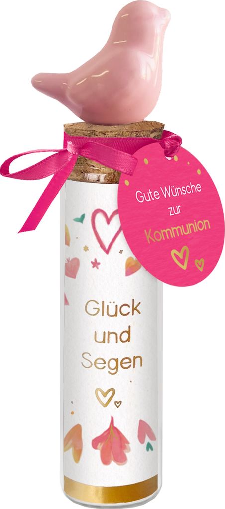 Weitere Ansicht: Wunscherfüller-Flaschenpost - Gute Wünsche zur Kommunion