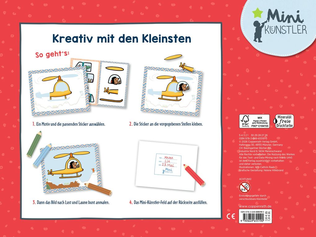 Weitere Ansicht: Mein erstes Sticker-Bastelbuch