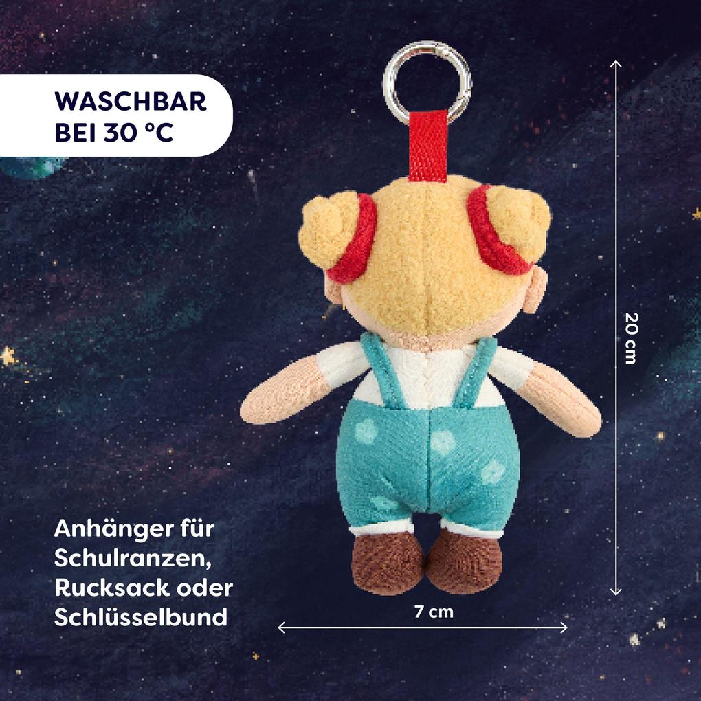 Weitere Ansicht: Schlüsselanhänger Mini-Puppe Tilli | Mirka Schröder