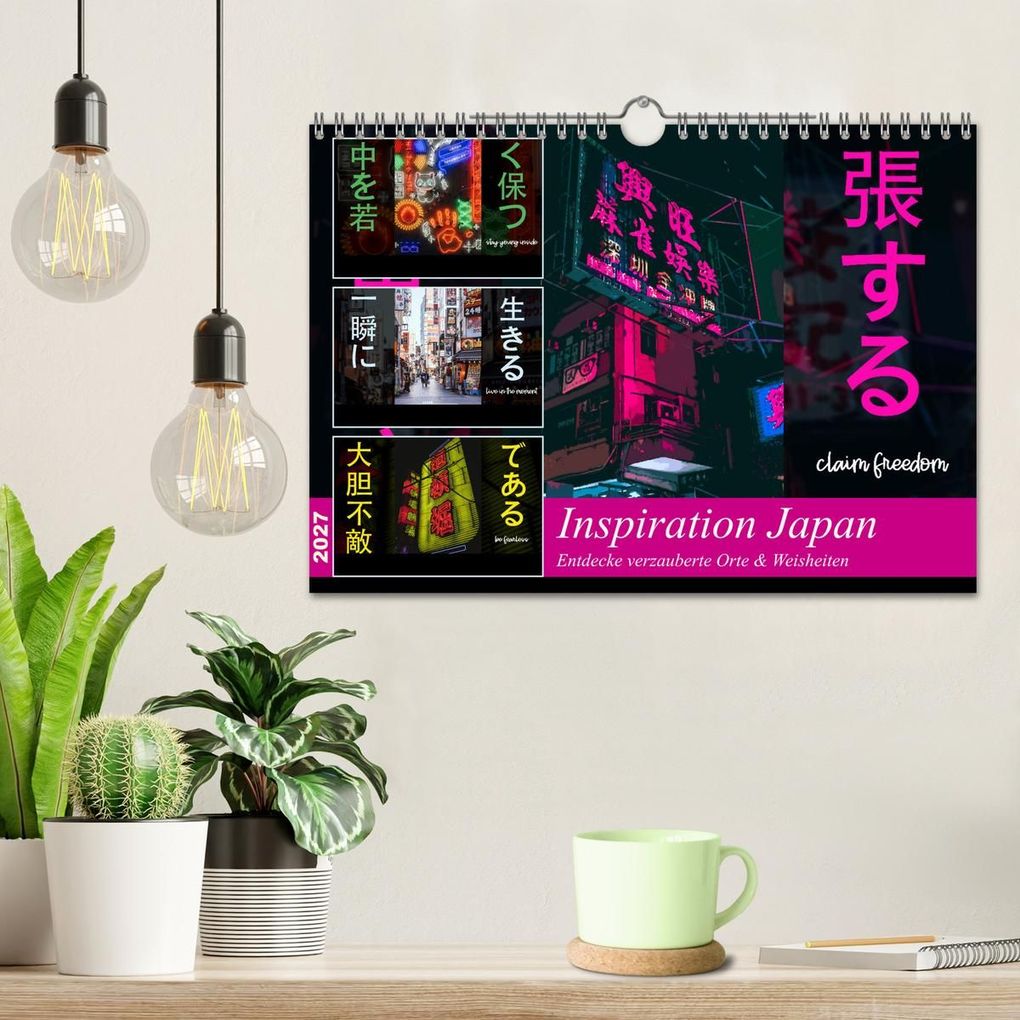 Weitere Ansicht: Inspiration Japan (Wandkalender 2027 DIN A4 quer), CALVENDO Monatskalender | MillennialDesigns, Calvendo