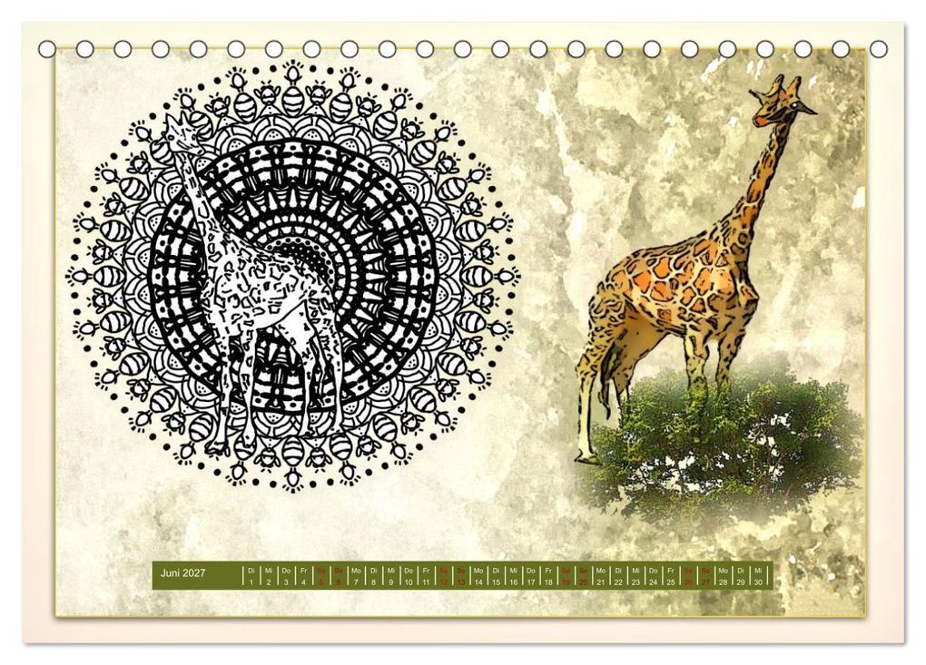 Weitere Ansicht: Mandalas 2027 - Beruhigende Momente (Tischkalender 2027 DIN A5 quer), CALVENDO Monatskalender | Rufebo, Calvendo