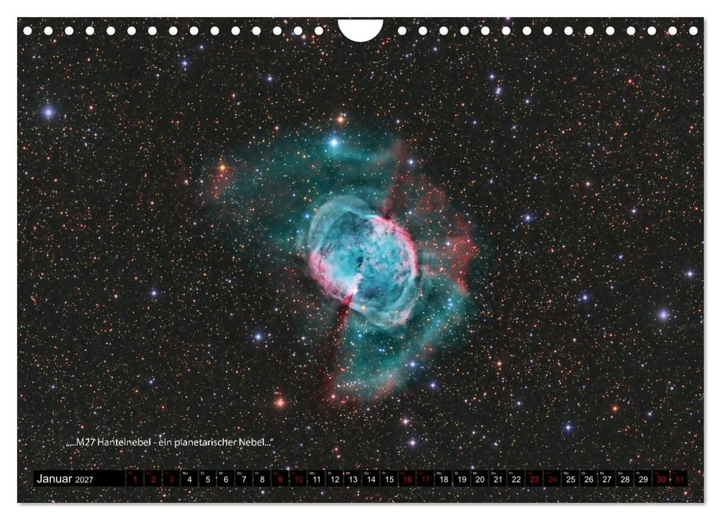 Weitere Ansicht: Astrofotografie - Wunder des Universums (Wandkalender 2027 DIN A4 quer), CALVENDO Monatskalender | Stefan, Calvendo