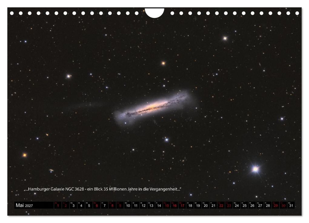 Weitere Ansicht: Astrofotografie - Wunder des Universums (Wandkalender 2027 DIN A4 quer), CALVENDO Monatskalender | Stefan, Calvendo