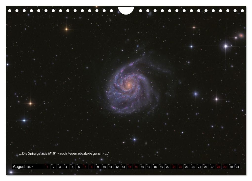 Weitere Ansicht: Astrofotografie - Wunder des Universums (Wandkalender 2027 DIN A4 quer), CALVENDO Monatskalender | Stefan, Calvendo