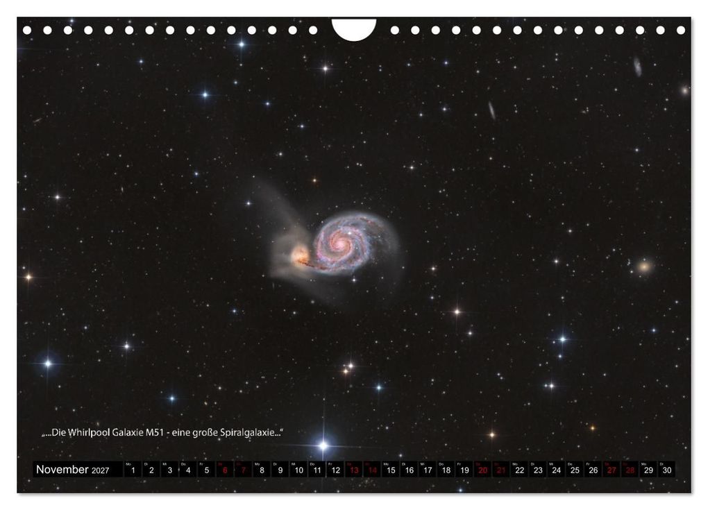 Weitere Ansicht: Astrofotografie - Wunder des Universums (Wandkalender 2027 DIN A4 quer), CALVENDO Monatskalender | Stefan, Calvendo