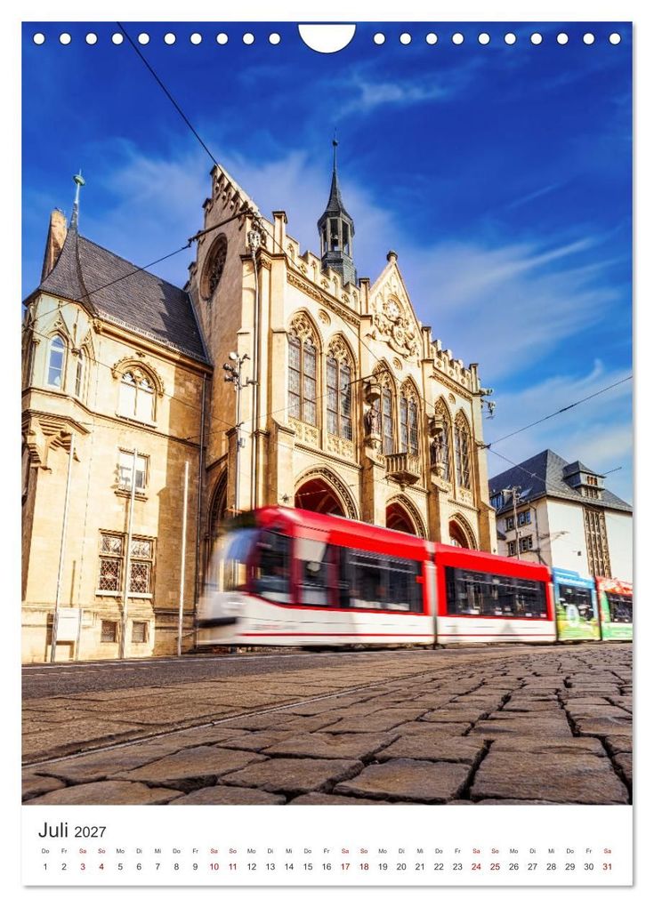 Weitere Ansicht: Erfurt - Die romantische Altstadt (Wandkalender 2027 DIN A4 hoch), CALVENDO Monatskalender | SnapArt, Calvendo