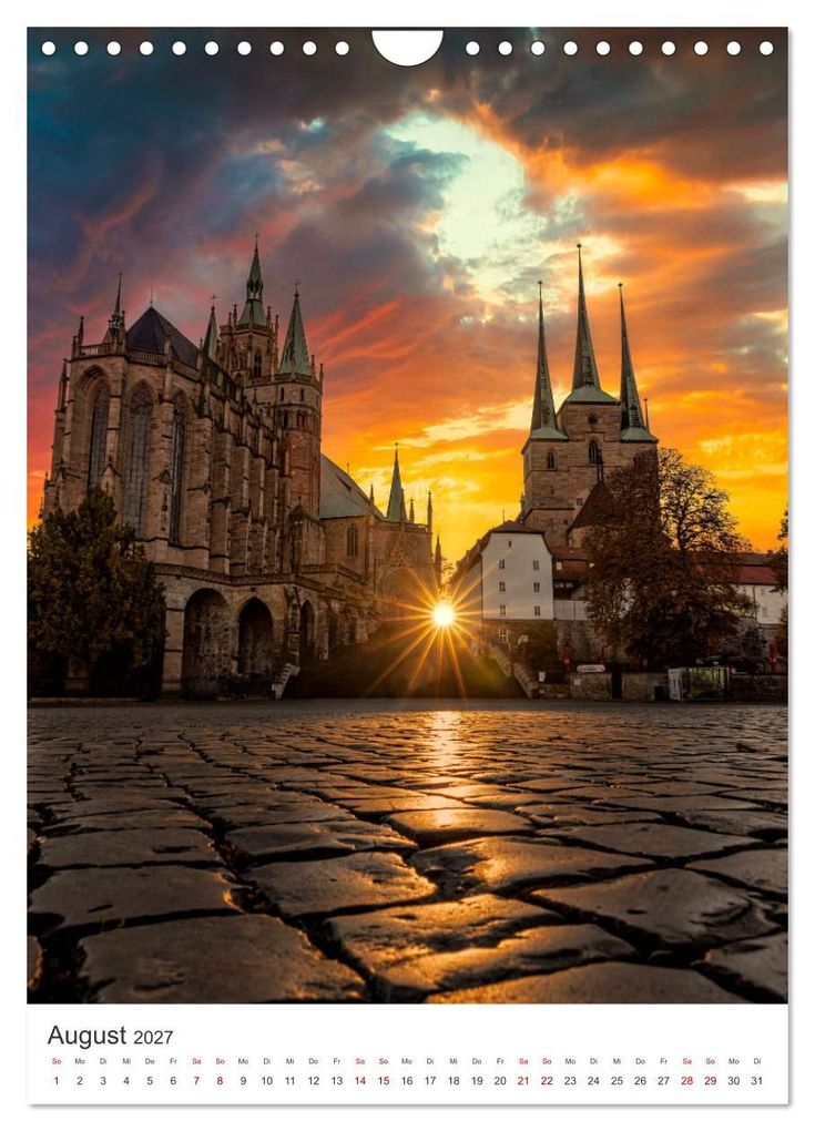 Weitere Ansicht: Erfurt - Die romantische Altstadt (Wandkalender 2027 DIN A4 hoch), CALVENDO Monatskalender | SnapArt, Calvendo