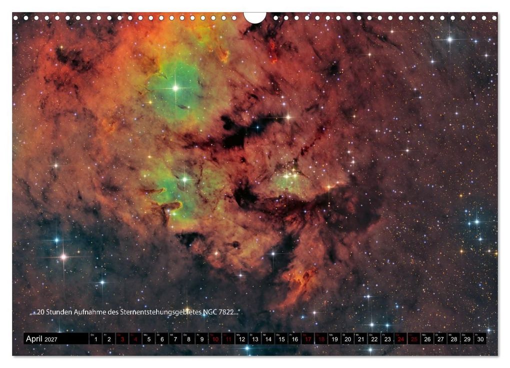 Weitere Ansicht: Astrofotografie - Wunder des Universums (Wandkalender 2027 DIN A3 quer), CALVENDO Monatskalender | Stefan, Calvendo
