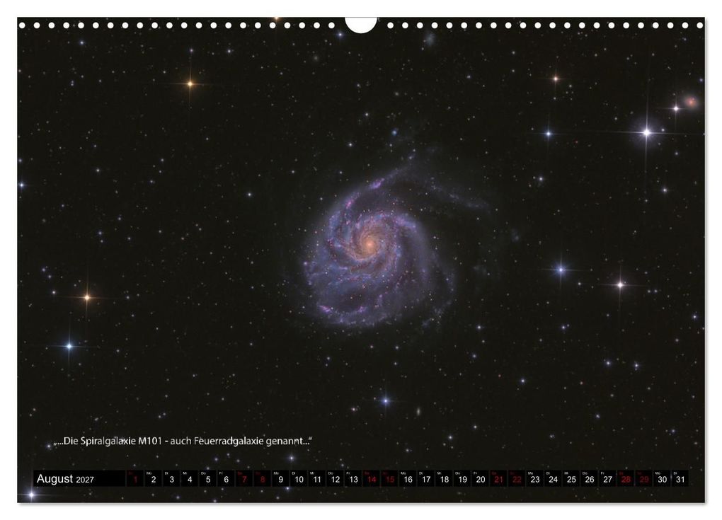 Weitere Ansicht: Astrofotografie - Wunder des Universums (Wandkalender 2027 DIN A3 quer), CALVENDO Monatskalender | Stefan, Calvendo