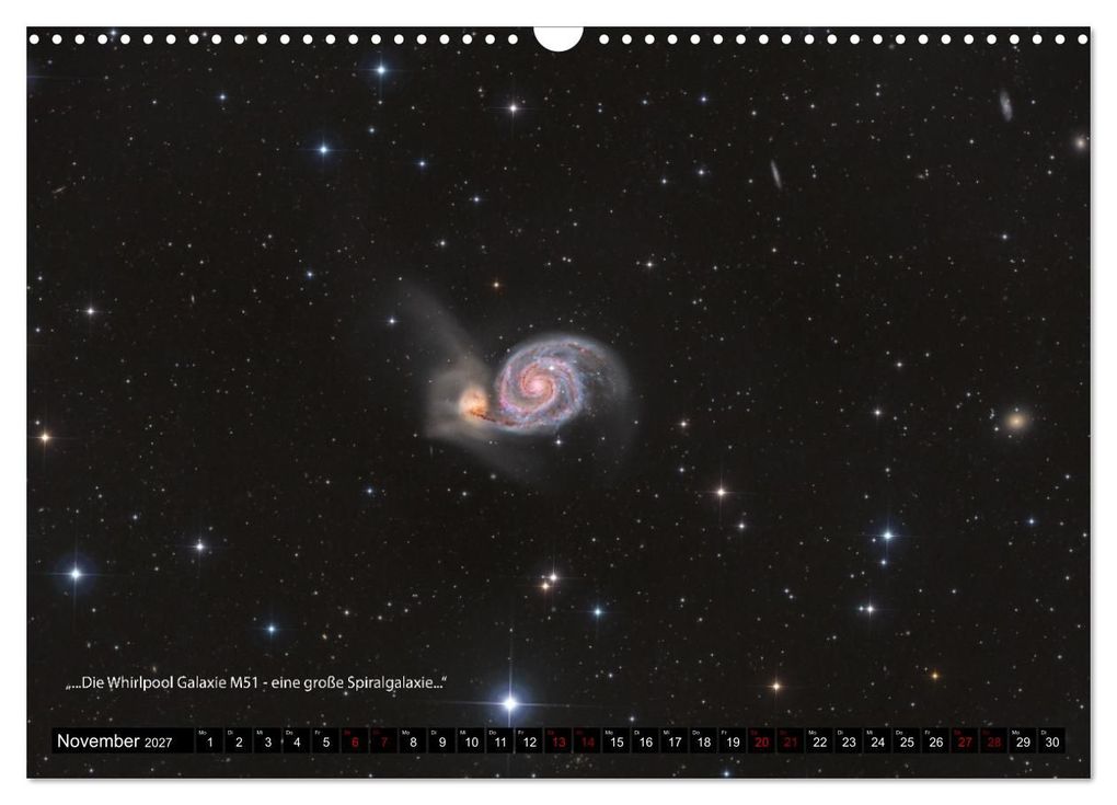 Weitere Ansicht: Astrofotografie - Wunder des Universums (Wandkalender 2027 DIN A3 quer), CALVENDO Monatskalender | Stefan, Calvendo