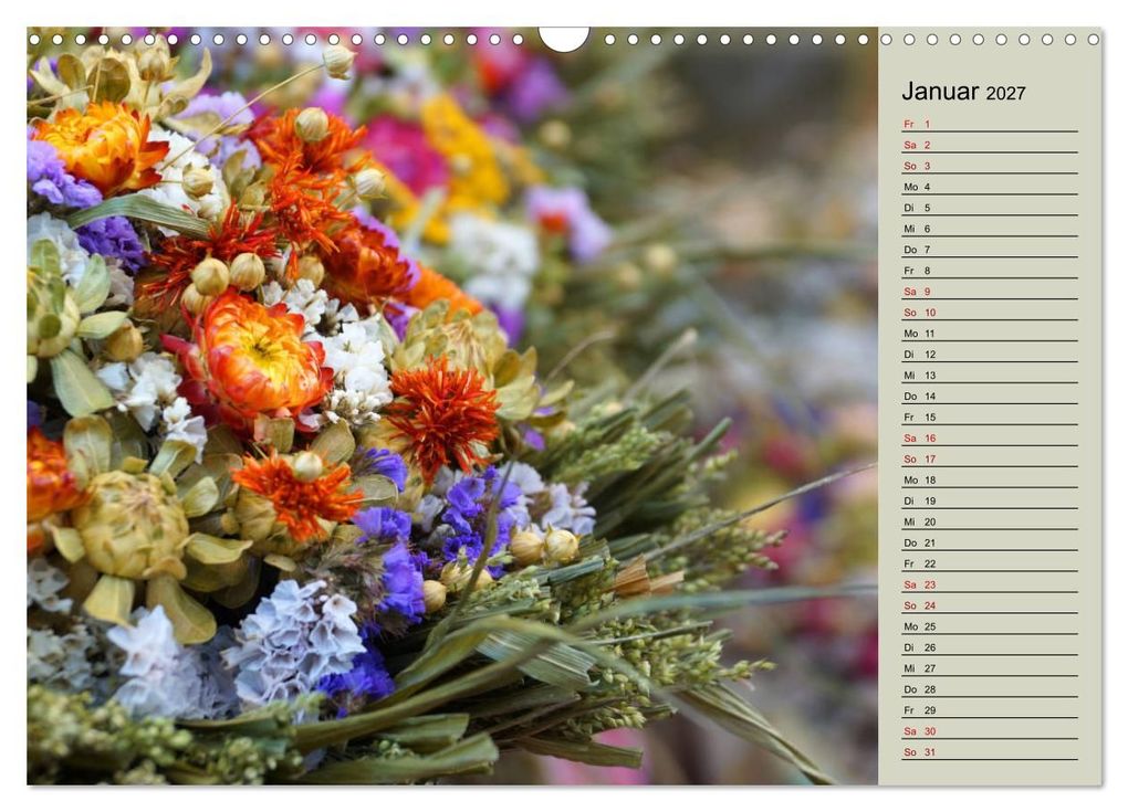 Weitere Ansicht: In Weimar ist Zwiebelmarkt (Wandkalender 2027 DIN A3 quer), CALVENDO Monatskalender | Flori0, Calvendo