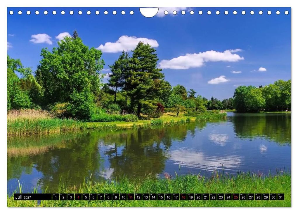 Weitere Ansicht: Spaziergang durch den Wörlitzer Park (Wandkalender 2027 DIN A4 quer), CALVENDO Monatskalender | LianeM, Calvendo