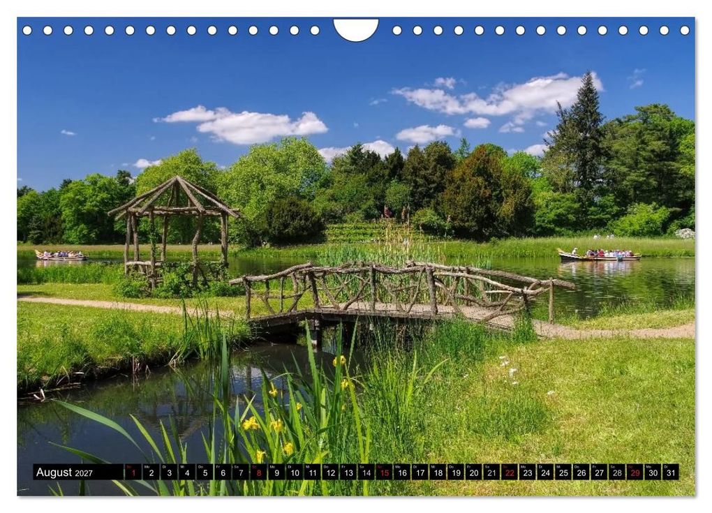 Weitere Ansicht: Spaziergang durch den Wörlitzer Park (Wandkalender 2027 DIN A4 quer), CALVENDO Monatskalender | LianeM, Calvendo