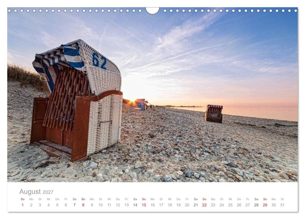 Weitere Ansicht: Lichtreise durch Schleswig-Holstein (Wandkalender 2027 DIN A3 quer), CALVENDO Monatskalender | Nordbilder, Calvendo