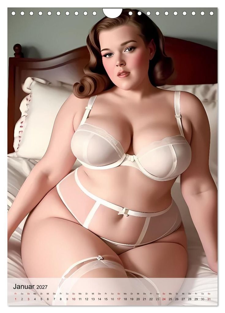 Weitere Ansicht: Pin up Girls Heiße Kurven mit Retro Charme (Wandkalender 2027 DIN A4 hoch), CALVENDO Monatskalender | pixs:sell, Calvendo