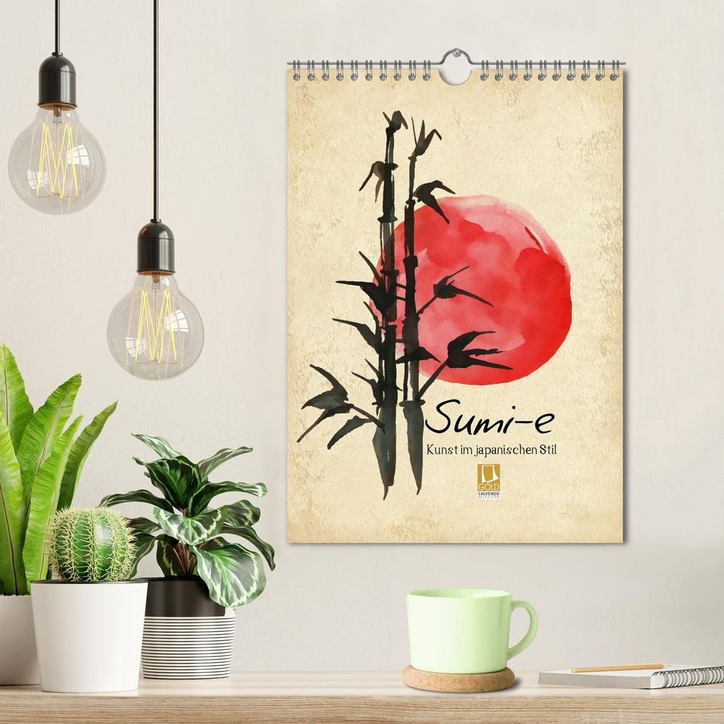 Weitere Ansicht: Sumi-e Kunst im japanischen Stil (Wandkalender 2027 DIN A4 hoch), CALVENDO Monatskalender | Lucia, Calvendo