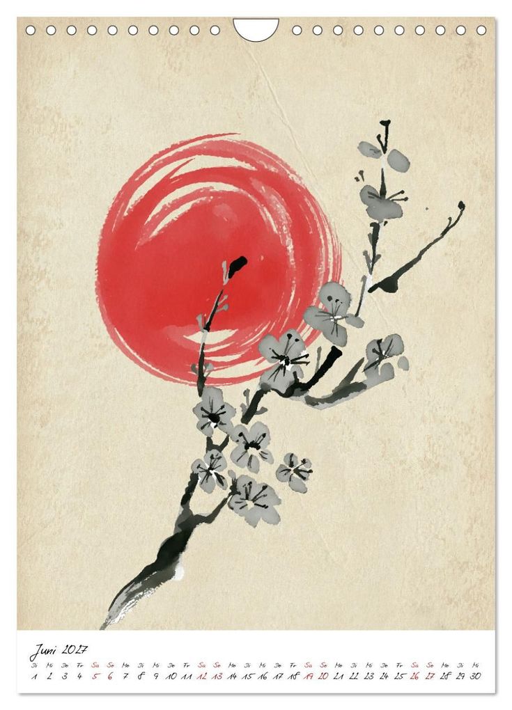 Weitere Ansicht: Sumi-e Kunst im japanischen Stil (Wandkalender 2027 DIN A4 hoch), CALVENDO Monatskalender | Lucia, Calvendo