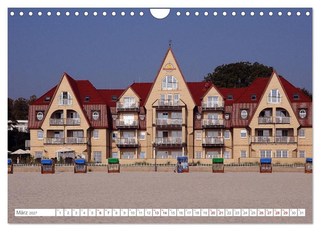 Weitere Ansicht: Immer wieder Grömitz (Wandkalender 2027 DIN A4 quer), CALVENDO Monatskalender | Sarnade, Calvendo
