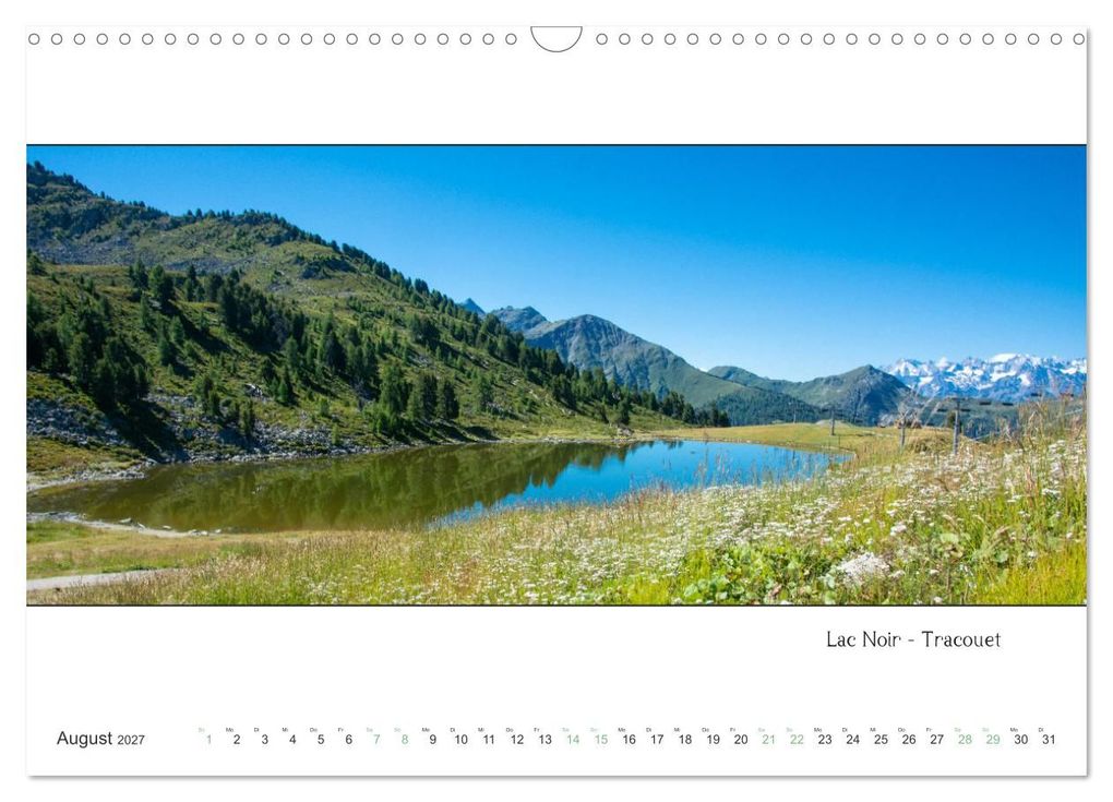 Weitere Ansicht: Nendaz Panorama (Wandkalender 2027 DIN A3 quer), CALVENDO Monatskalender | Kellmann-Art, Calvendo