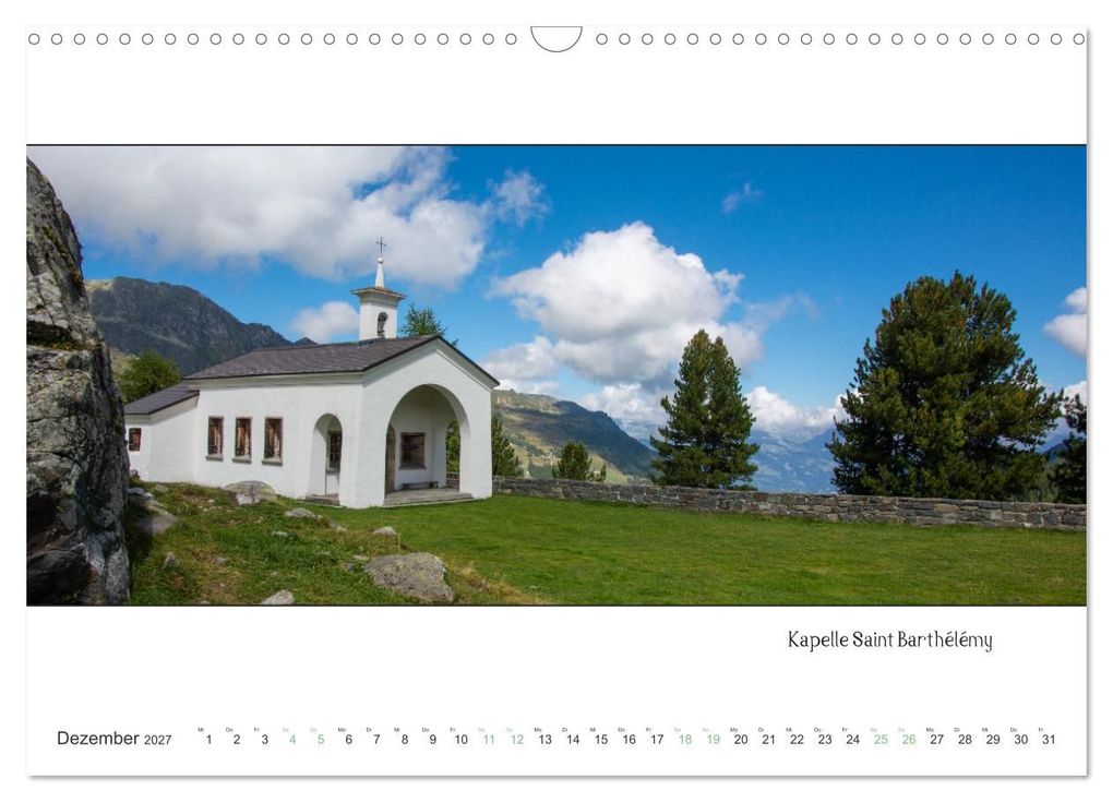 Weitere Ansicht: Nendaz Panorama (Wandkalender 2027 DIN A3 quer), CALVENDO Monatskalender | Kellmann-Art, Calvendo