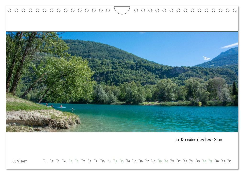 Weitere Ansicht: Nendaz Panorama (Wandkalender 2027 DIN A4 quer), CALVENDO Monatskalender | Kellmann-Art, Calvendo