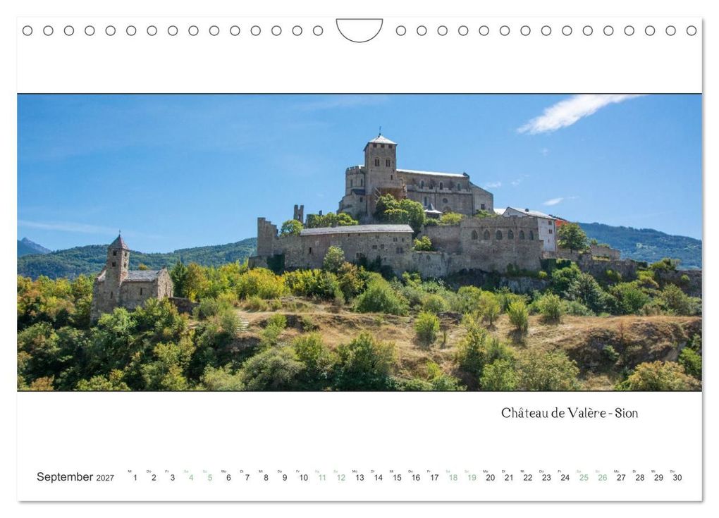 Weitere Ansicht: Nendaz Panorama (Wandkalender 2027 DIN A4 quer), CALVENDO Monatskalender | Kellmann-Art, Calvendo