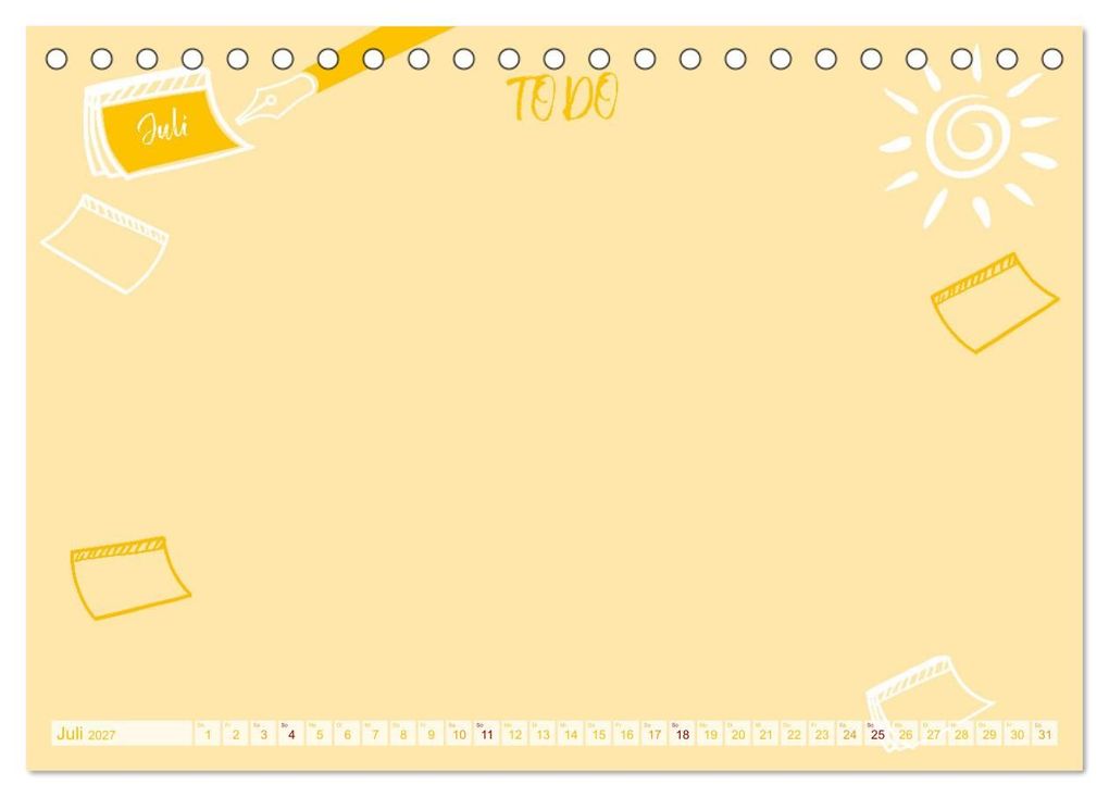Weitere Ansicht: 12 x Zettelwirtschaft - Bastelkalender (Tischkalender 2027 DIN A5 quer), CALVENDO Monatskalender | ROTH-Design, Calvendo