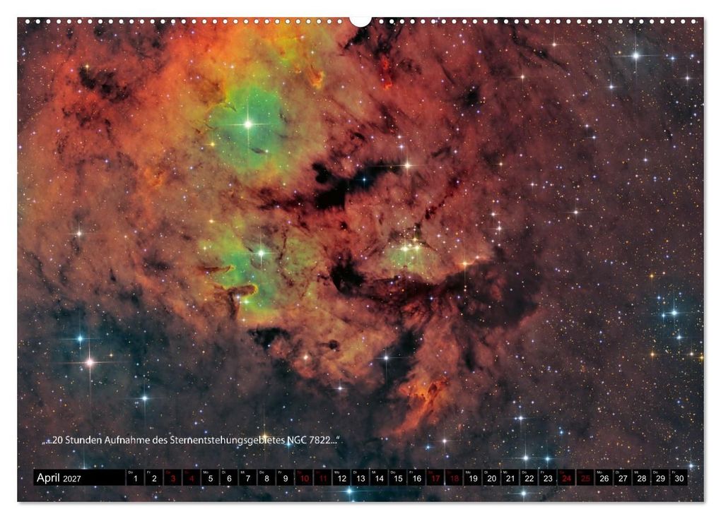 Weitere Ansicht: Astrofotografie - Wunder des Universums (Wandkalender 2027 DIN A2 quer), CALVENDO Monatskalender | Stefan, Calvendo